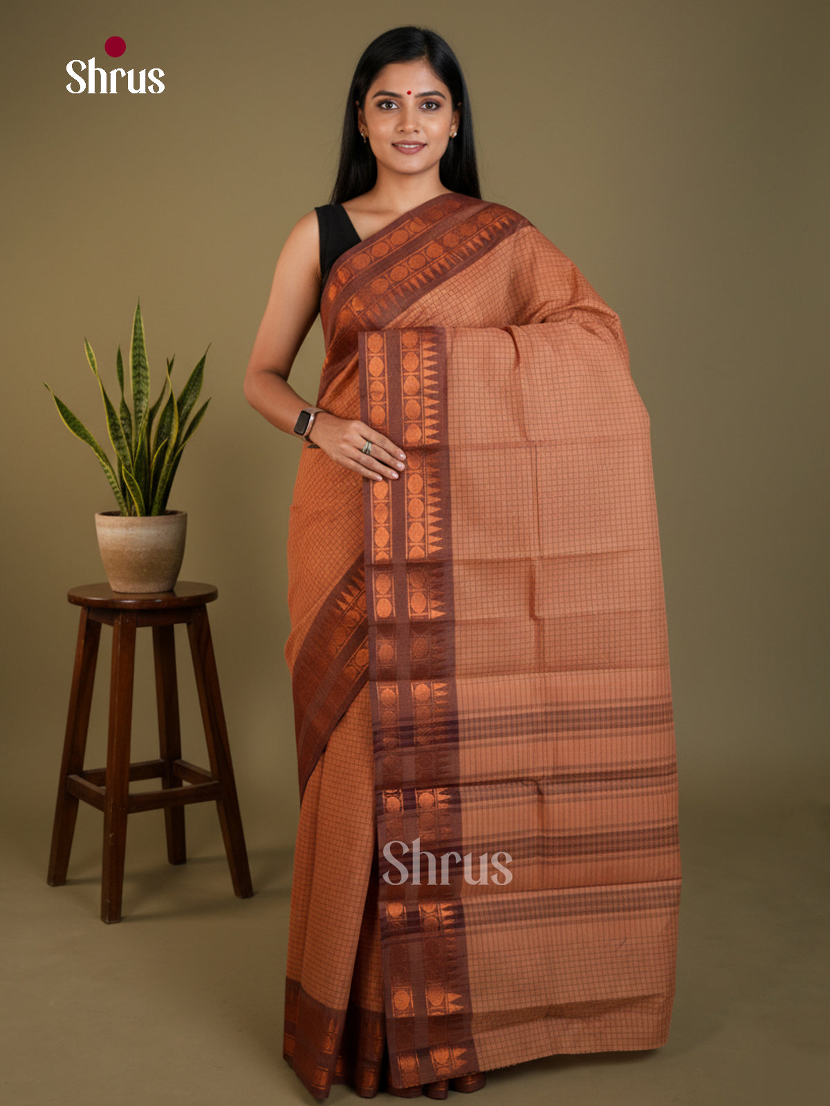 EAS30659 - Chettinad Cotton - Saree - Shop on Shrus.com