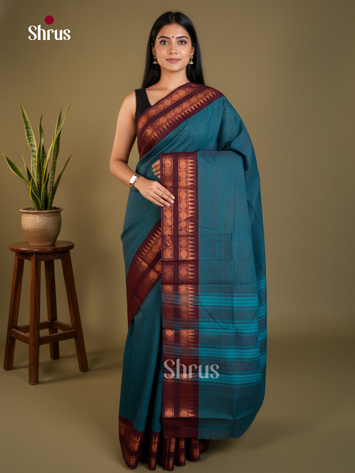 EAS30661 - Chettinad Cotton - Saree - Shop on Shrus.com