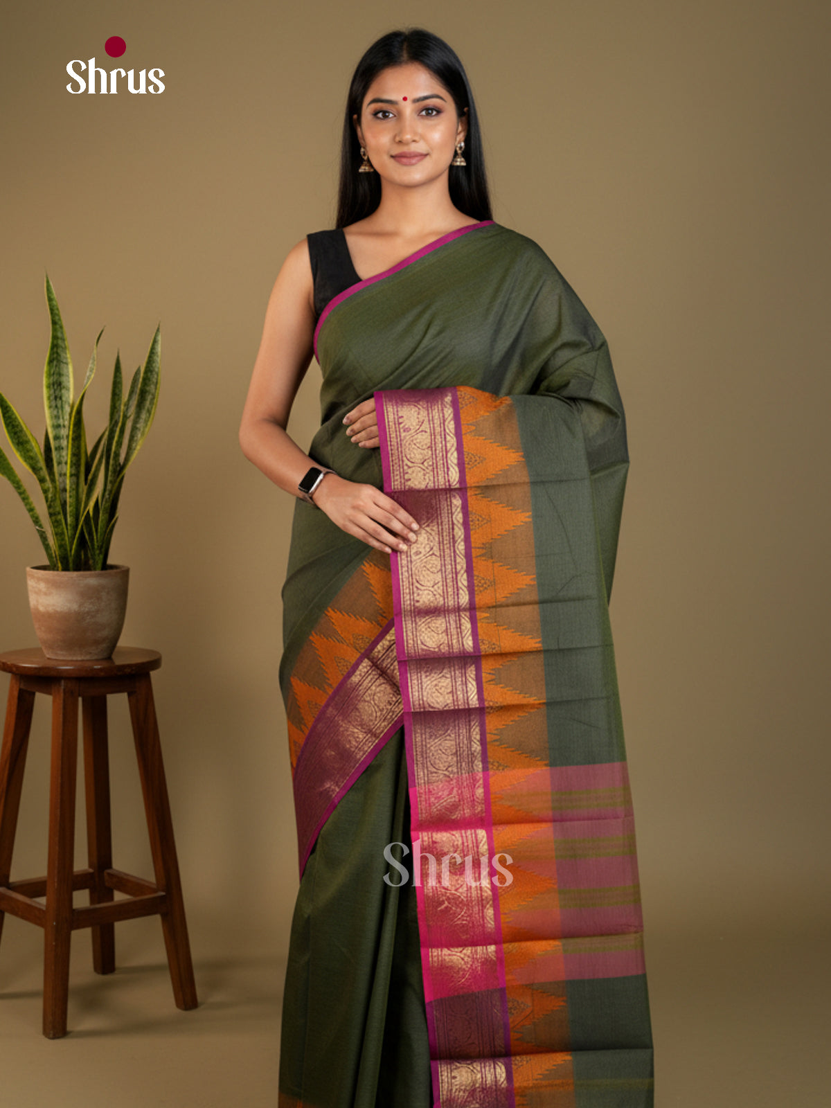 EAS30668 - Chettinad Cotton - Saree - Shop on Shrus.com