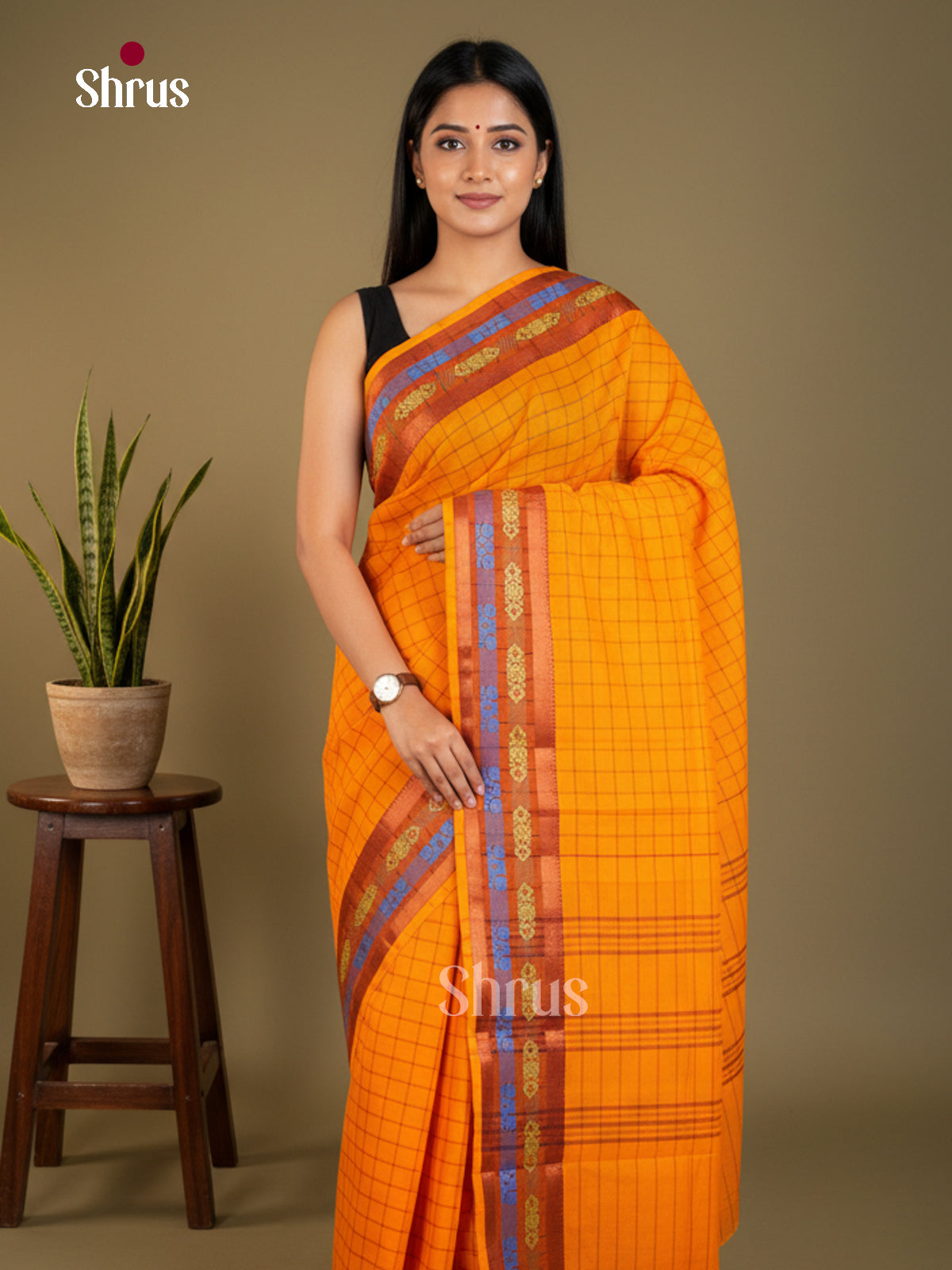 EAS30681 - Chettinad Cotton - Saree - Shop on Shrus.com