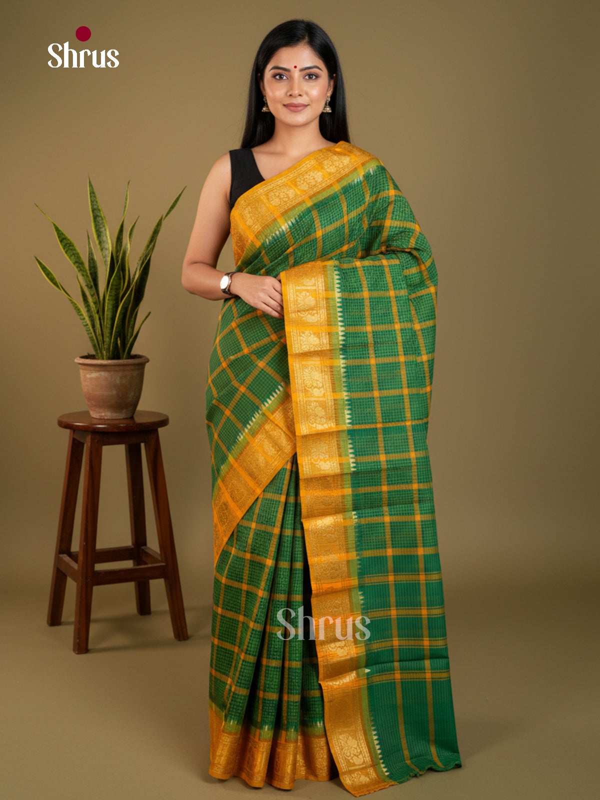 EAS30682 - Chettinad Cotton - Saree - Shop on Shrus.com