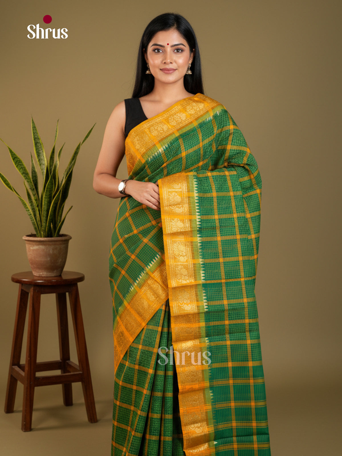 EAS30682 - Chettinad Cotton - Saree - Shop on Shrus.com