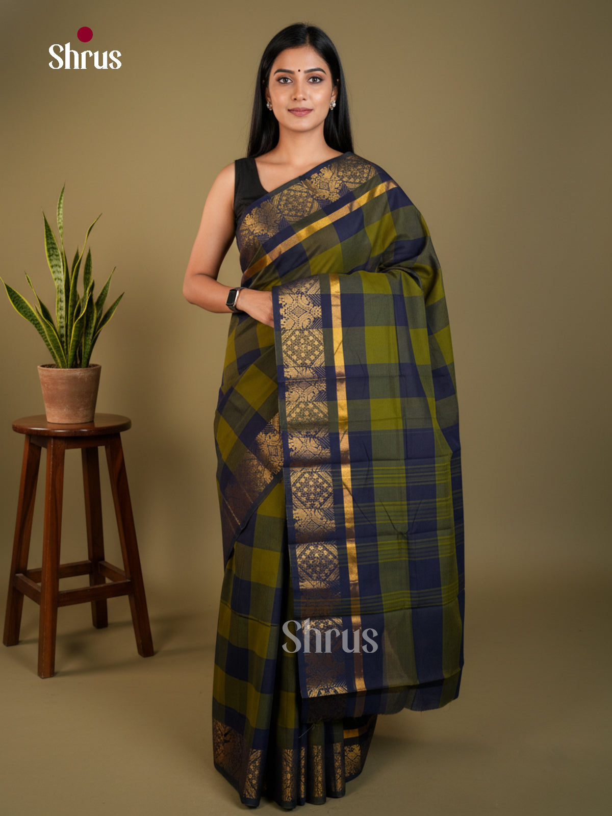 EAS30688 - Chettinad Cotton - Saree - Shop on Shrus.com