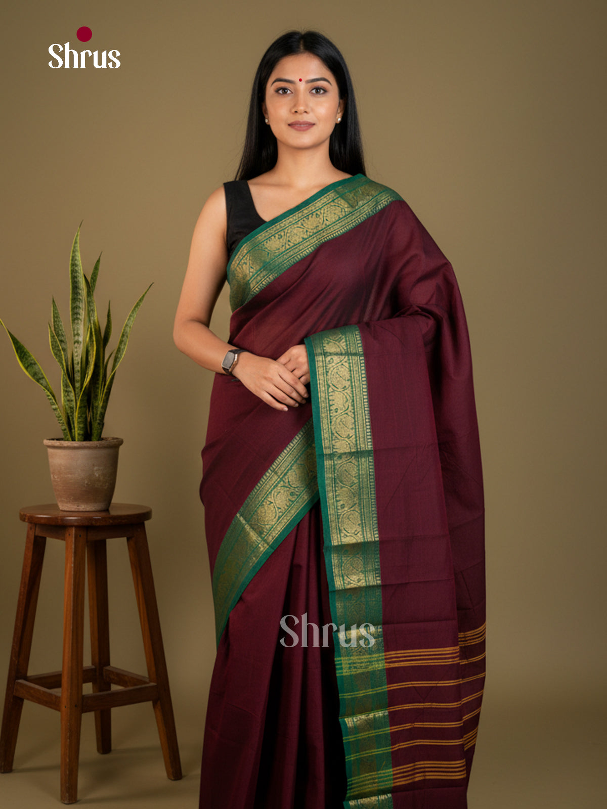 EAS30698 - Chettinad Cotton - Saree - Shop on Shrus.com