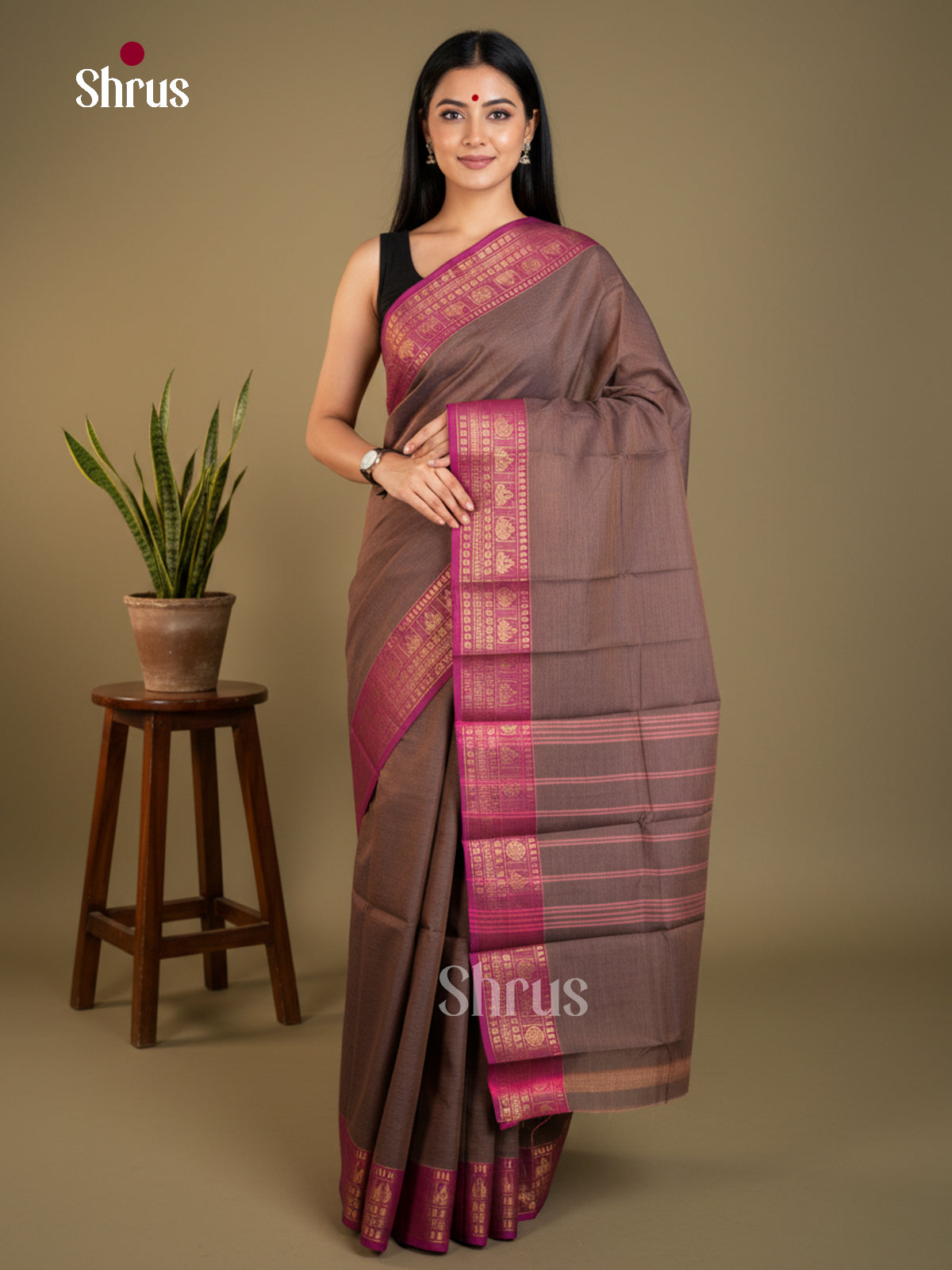 EAS30699 - Chettinad Cotton - Saree - Shop on Shrus.com