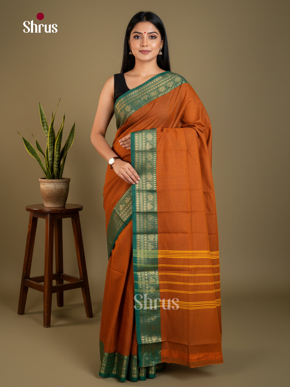 EAS30704 - Chettinad Cotton - Saree - Shop on Shrus.com