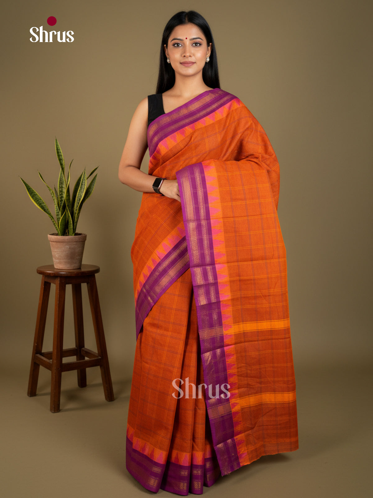 EAS30726 - Chettinad Cotton - Saree - Shop on Shrus.com