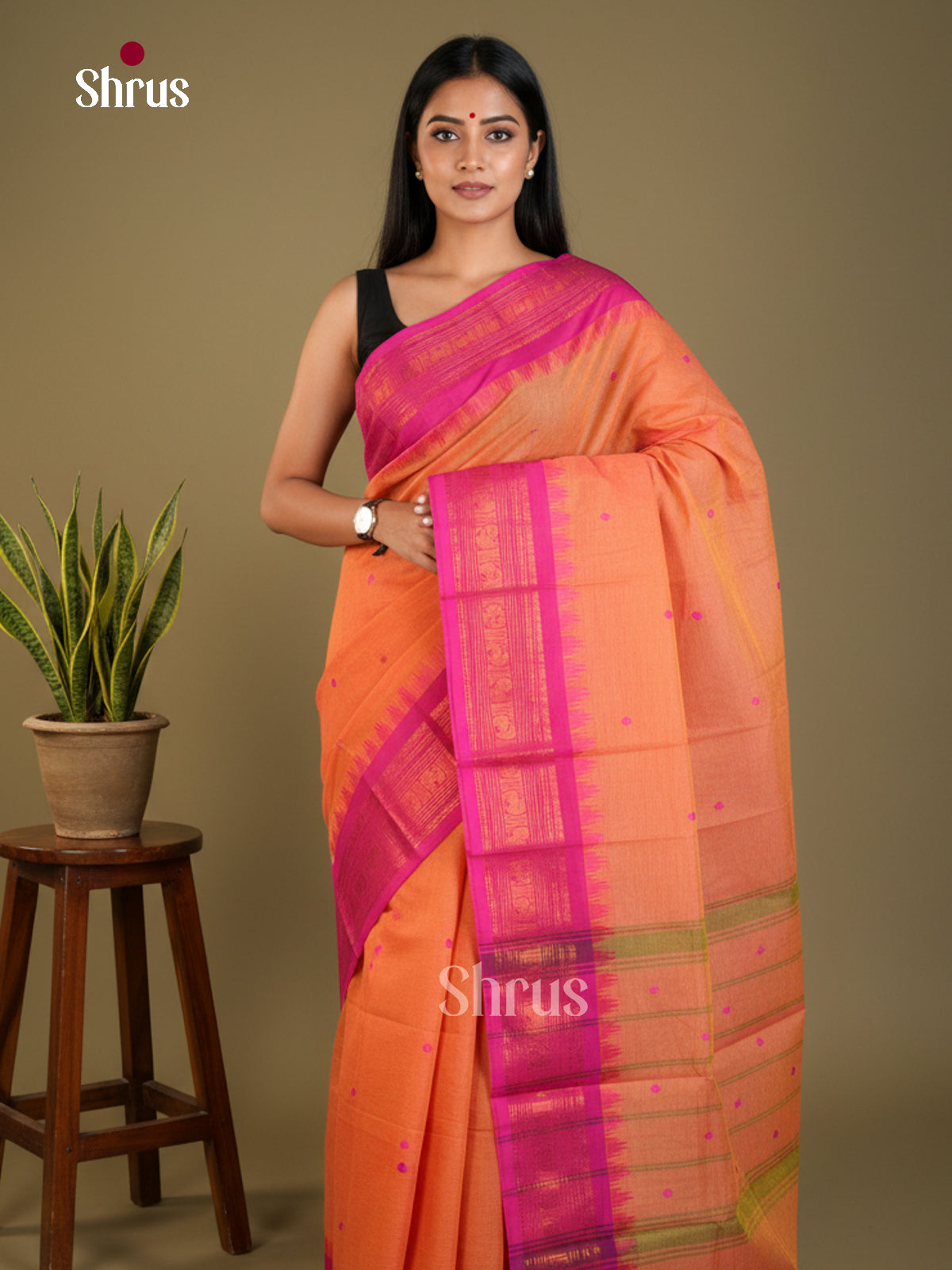 EAS30737 - Chettinad Cotton - Saree - Shop on Shrus.com