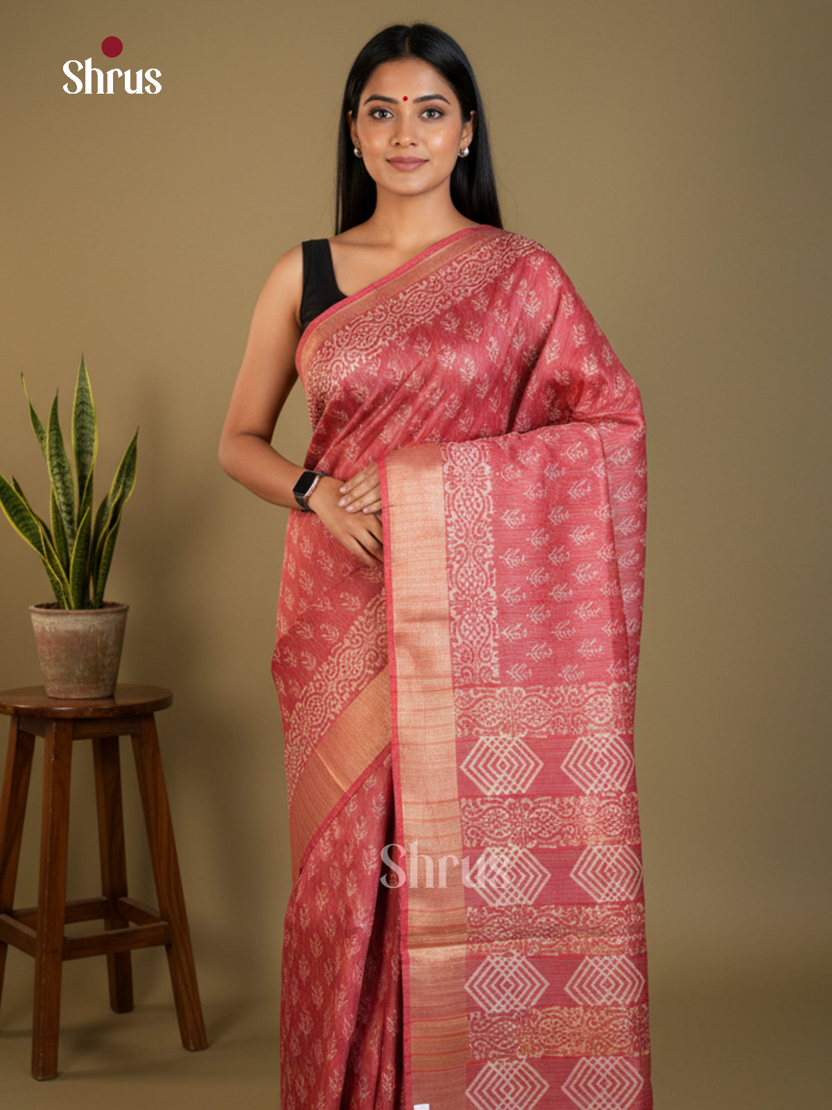 EAS31075 - Semi Tussar - Saree - Shop on Shrus.com