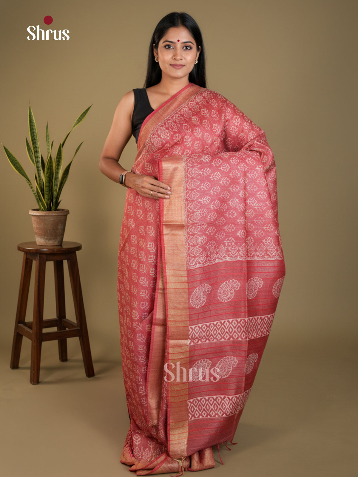 EAS31090 - Semi Tussar - Saree - Shop on Shrus.com