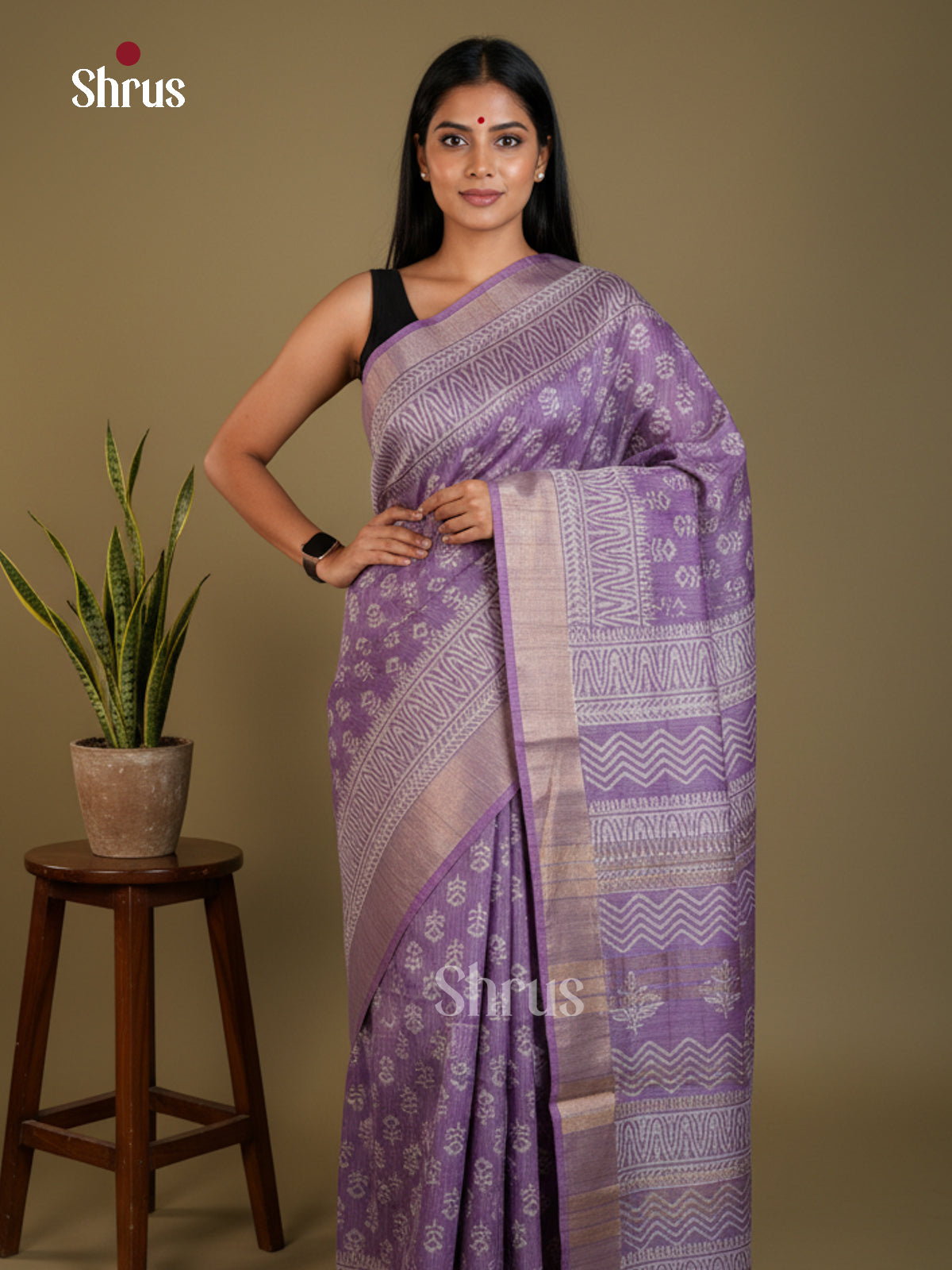 EAS31125 - Semi Tussar - Saree - Shop on Shrus.com