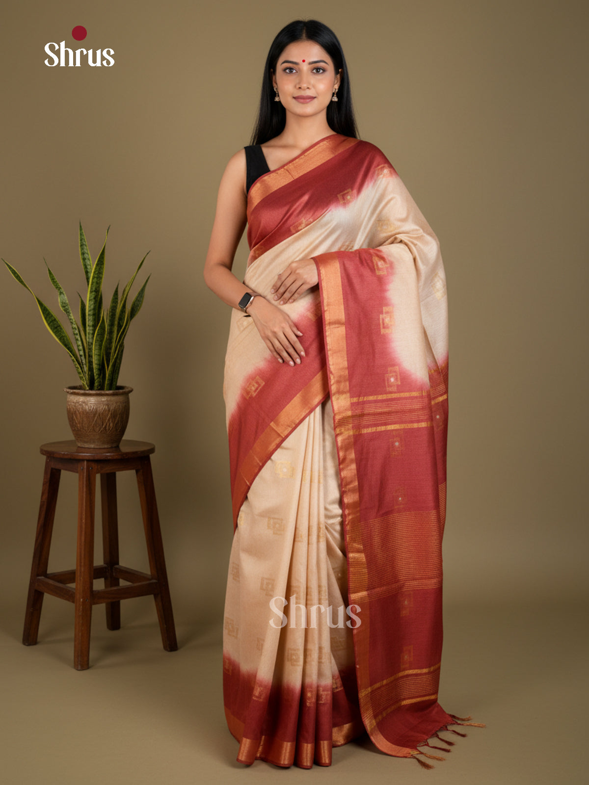 EBS01198 - Shibori - Saree - Shop on Shrus.com
