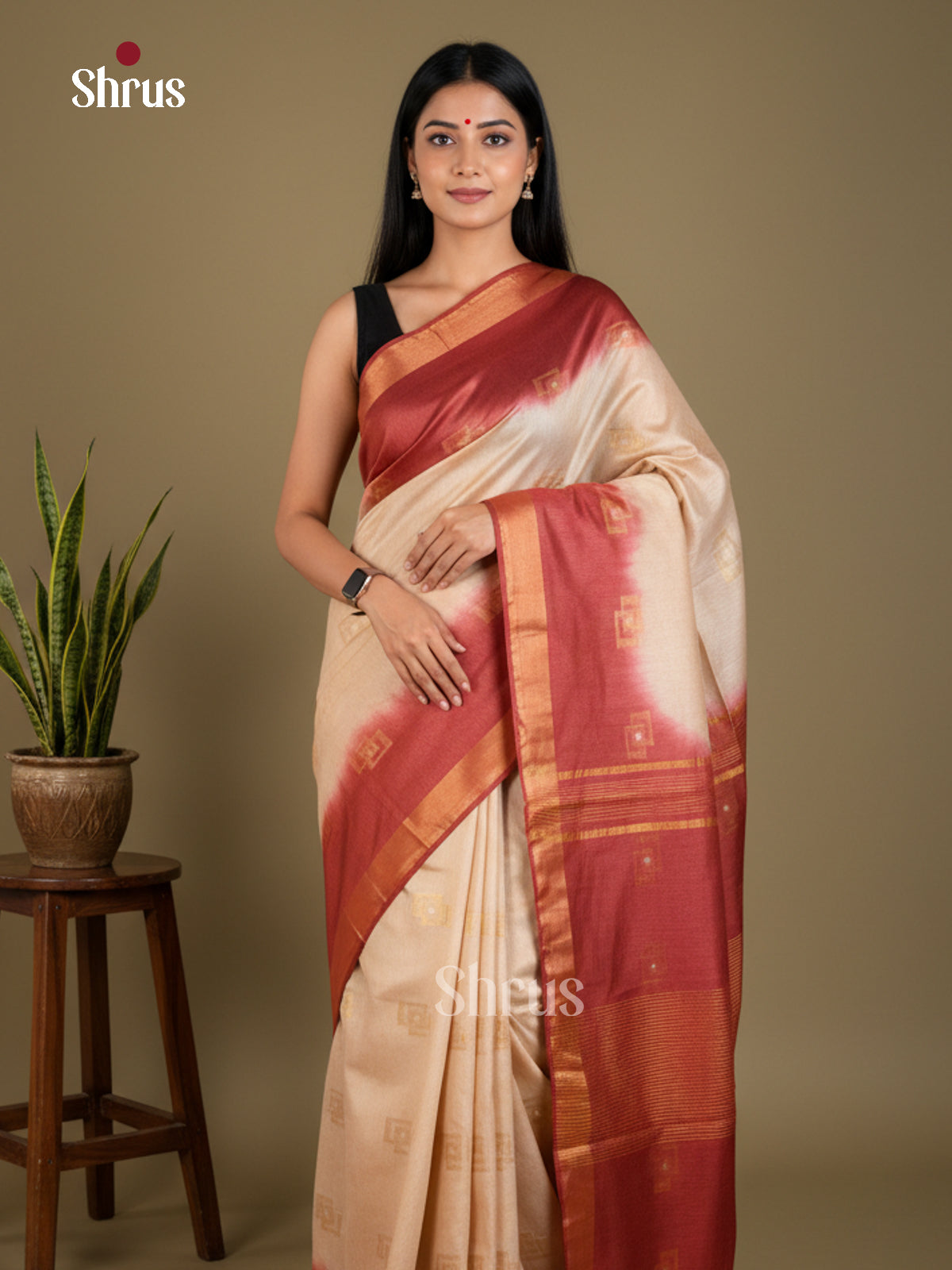 EBS01198 - Shibori - Saree - Shop on Shrus.com