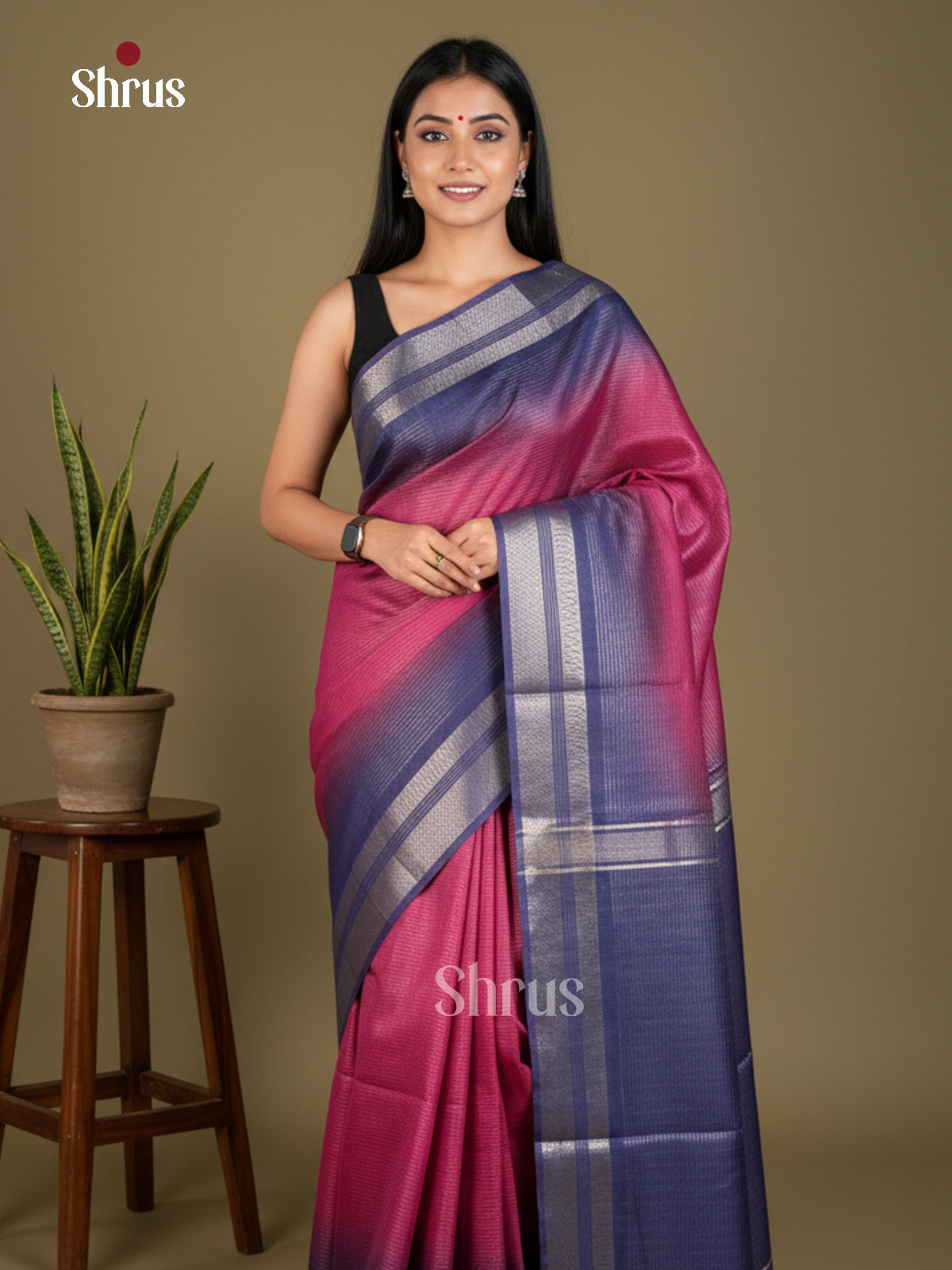 EBS01214 - Shibori - Saree - Shop on Shrus.com
