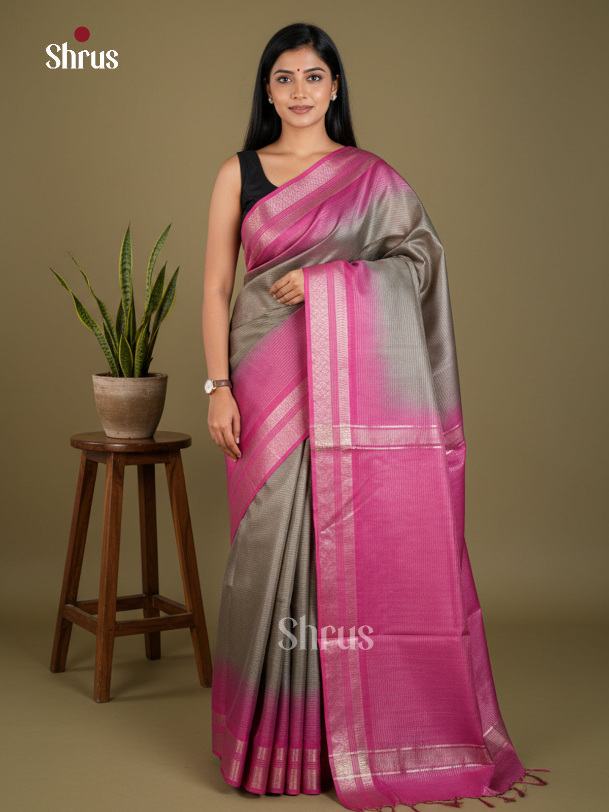 EBS01218 - Shibori - Saree - Shop on Shrus.com