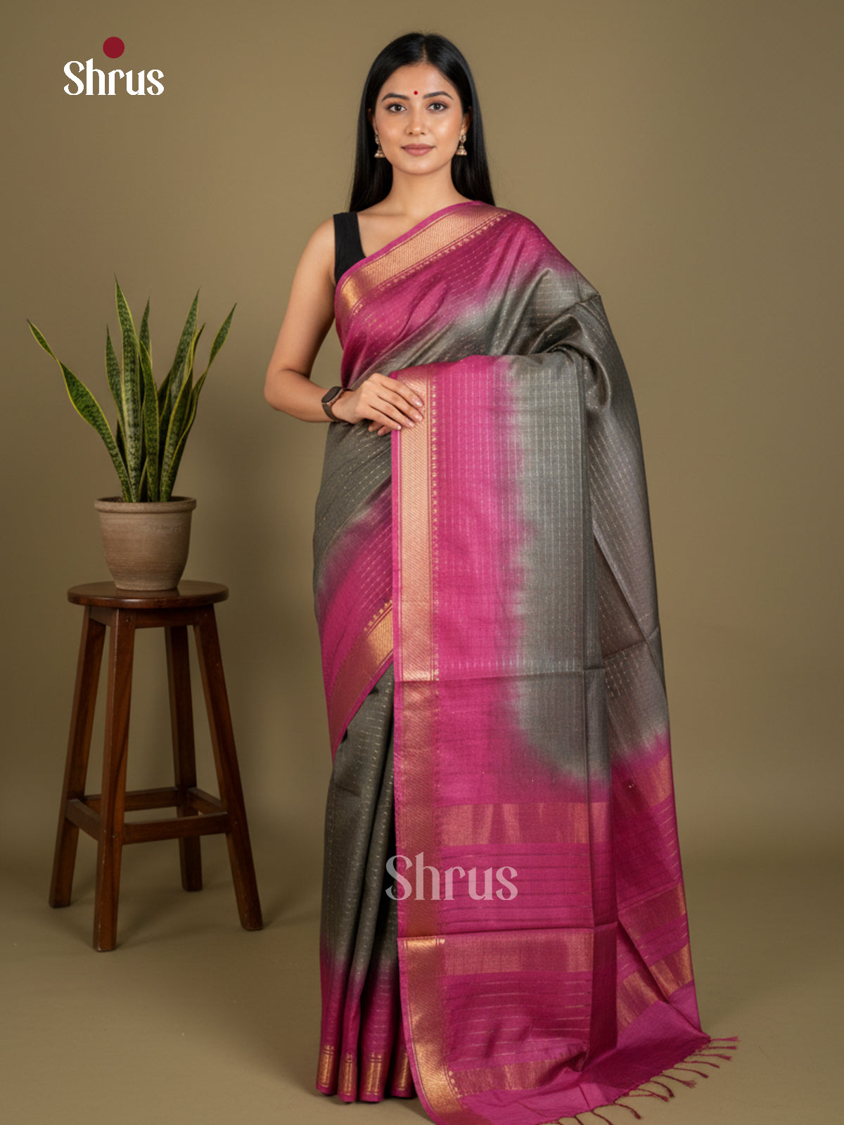 EBS01238 - Shibori - Saree - Shop on Shrus.com