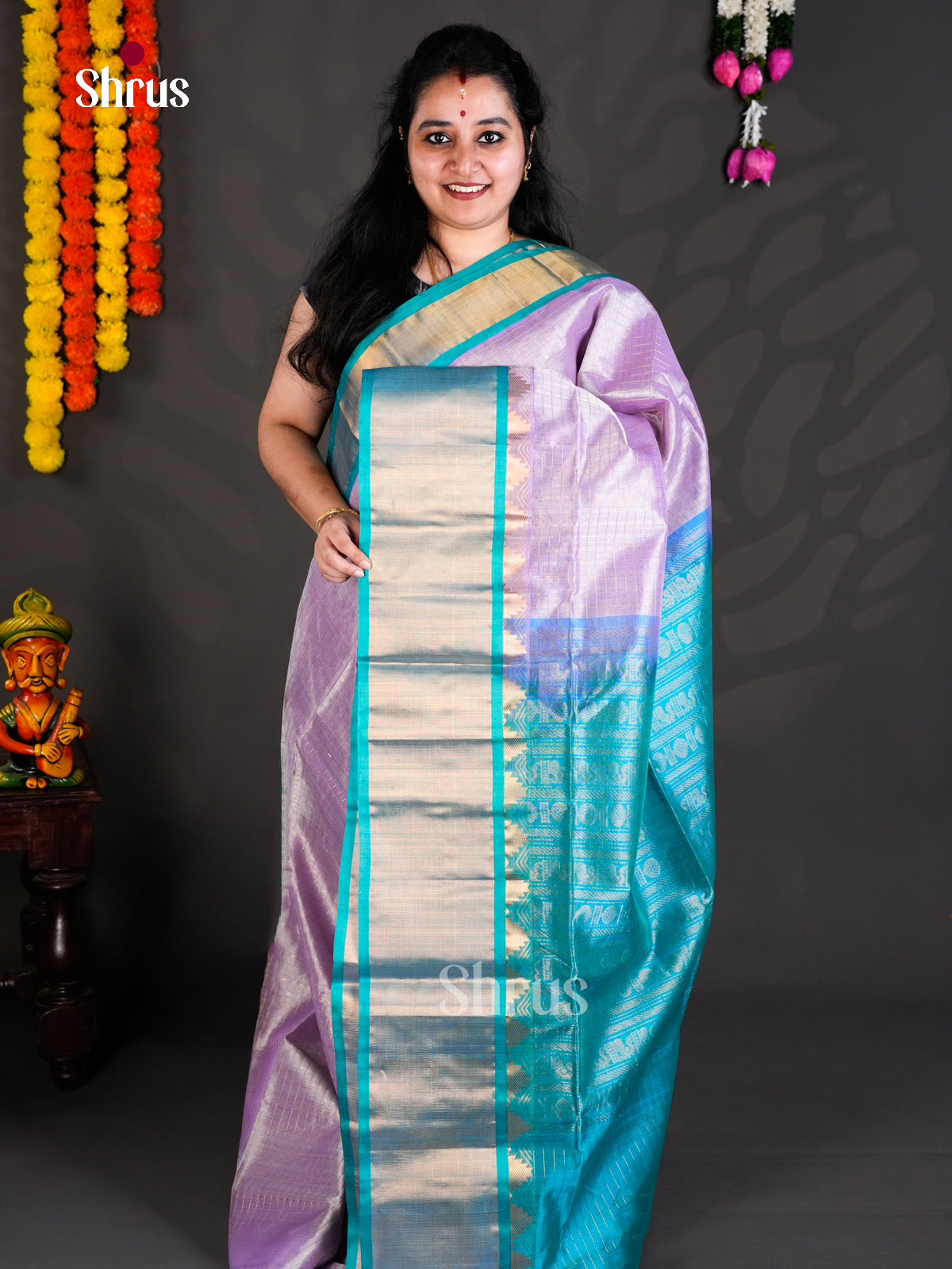 EBS01446 - Korvai-kattams - Saree - Shop on Shrus.com