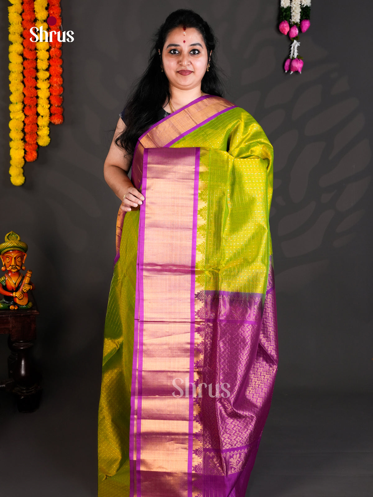 EBS01448 - Korvai-kattams - Saree - Shop on Shrus.com