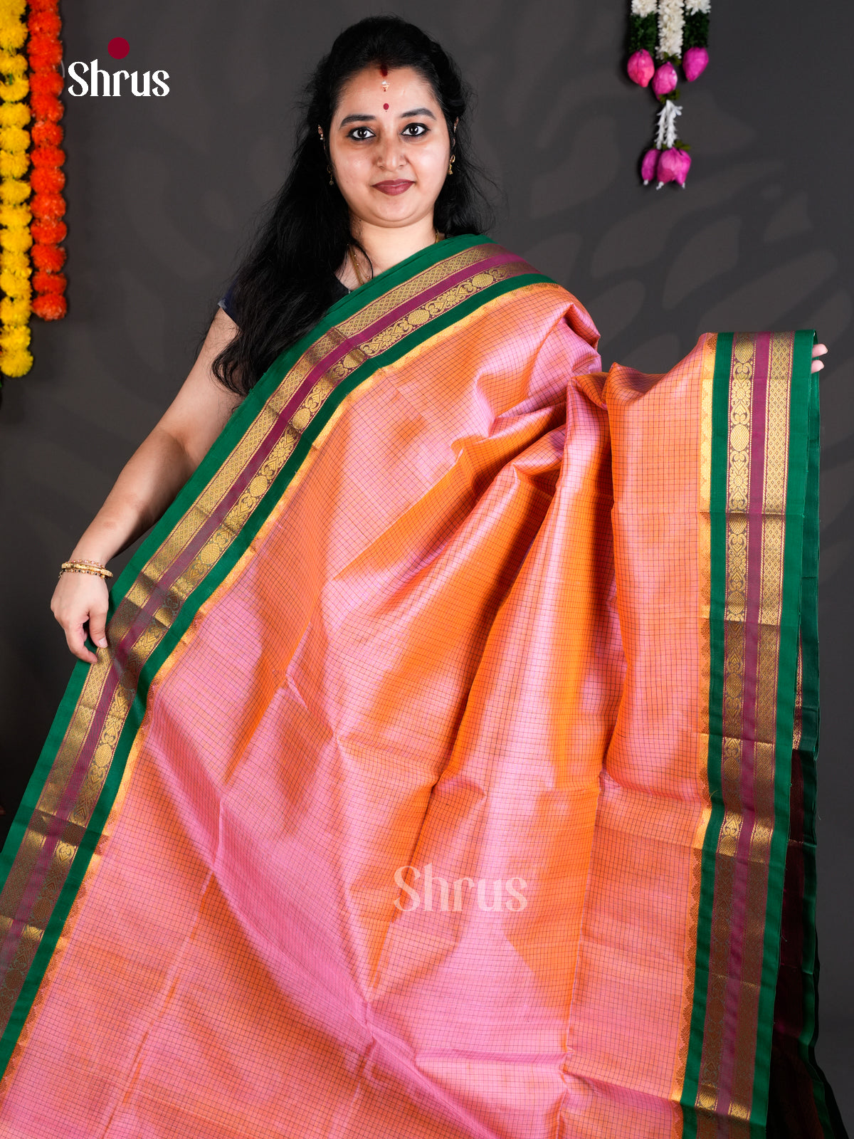 EBS01473 - Korvai-kattams - Saree - Shop on Shrus.com