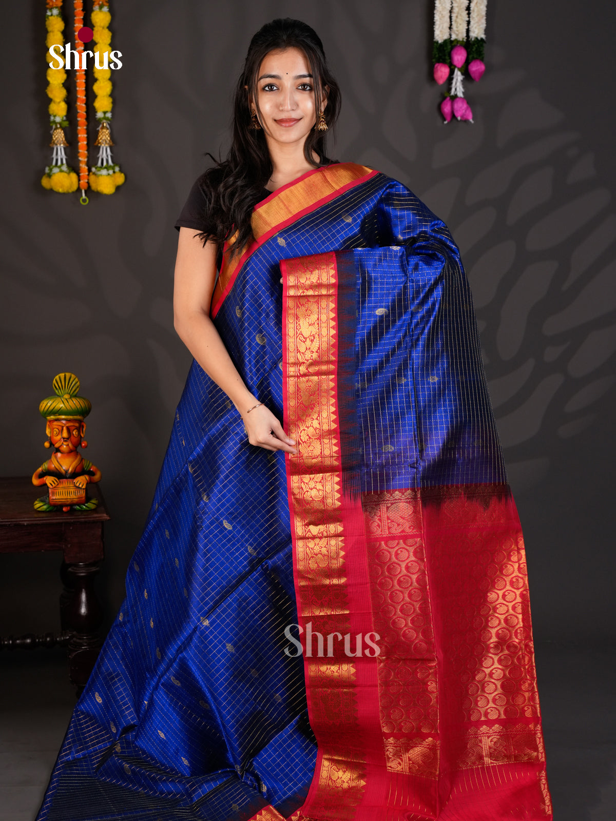 EBS01479 - Korvai-kattams - Saree - Shop on Shrus.com