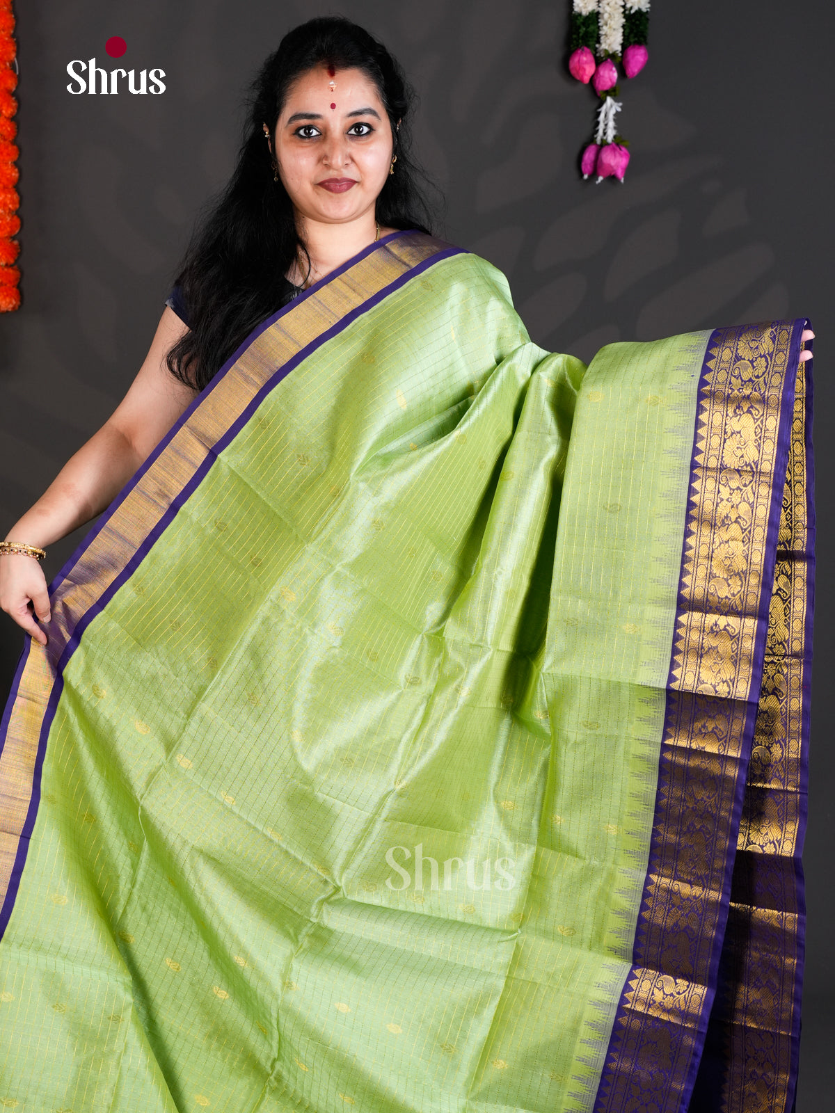 EBS01482 - Korvai-kattams - Saree - Shop on Shrus.com