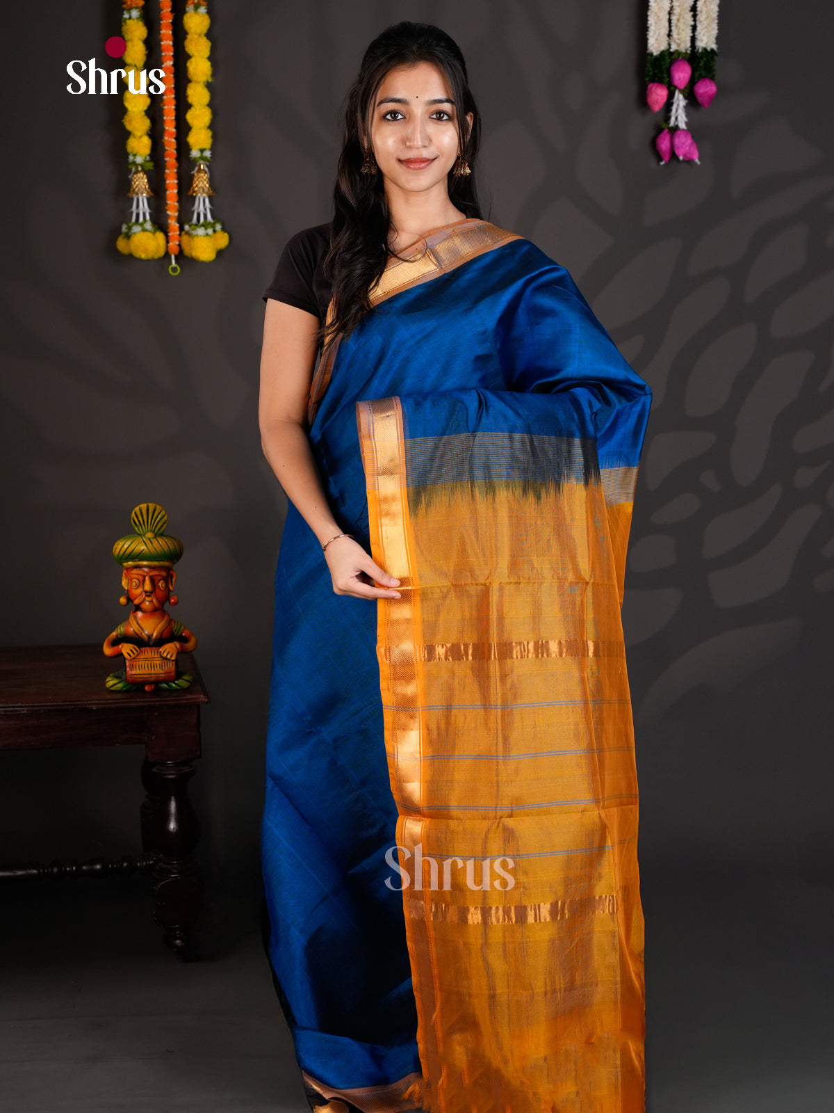 EBS01495 - Silk Cotton - Saree - Shop on Shrus.com