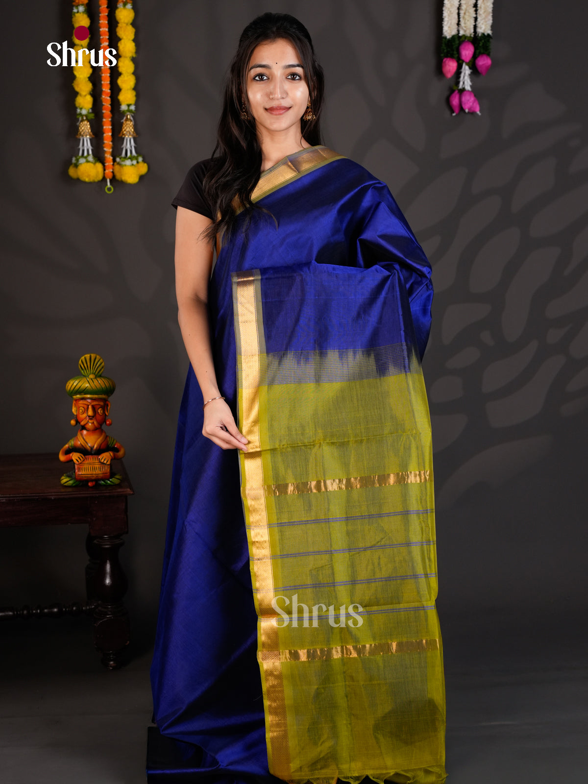 EBS01499 - Silk Cotton - Saree - Shop on Shrus.com