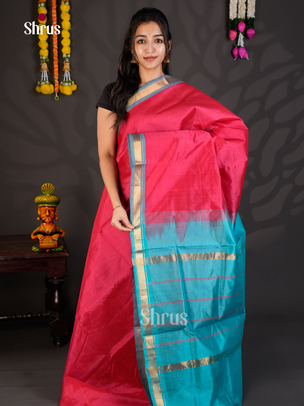 EBS01500 - Silk Cotton - Saree - Shop on Shrus.com