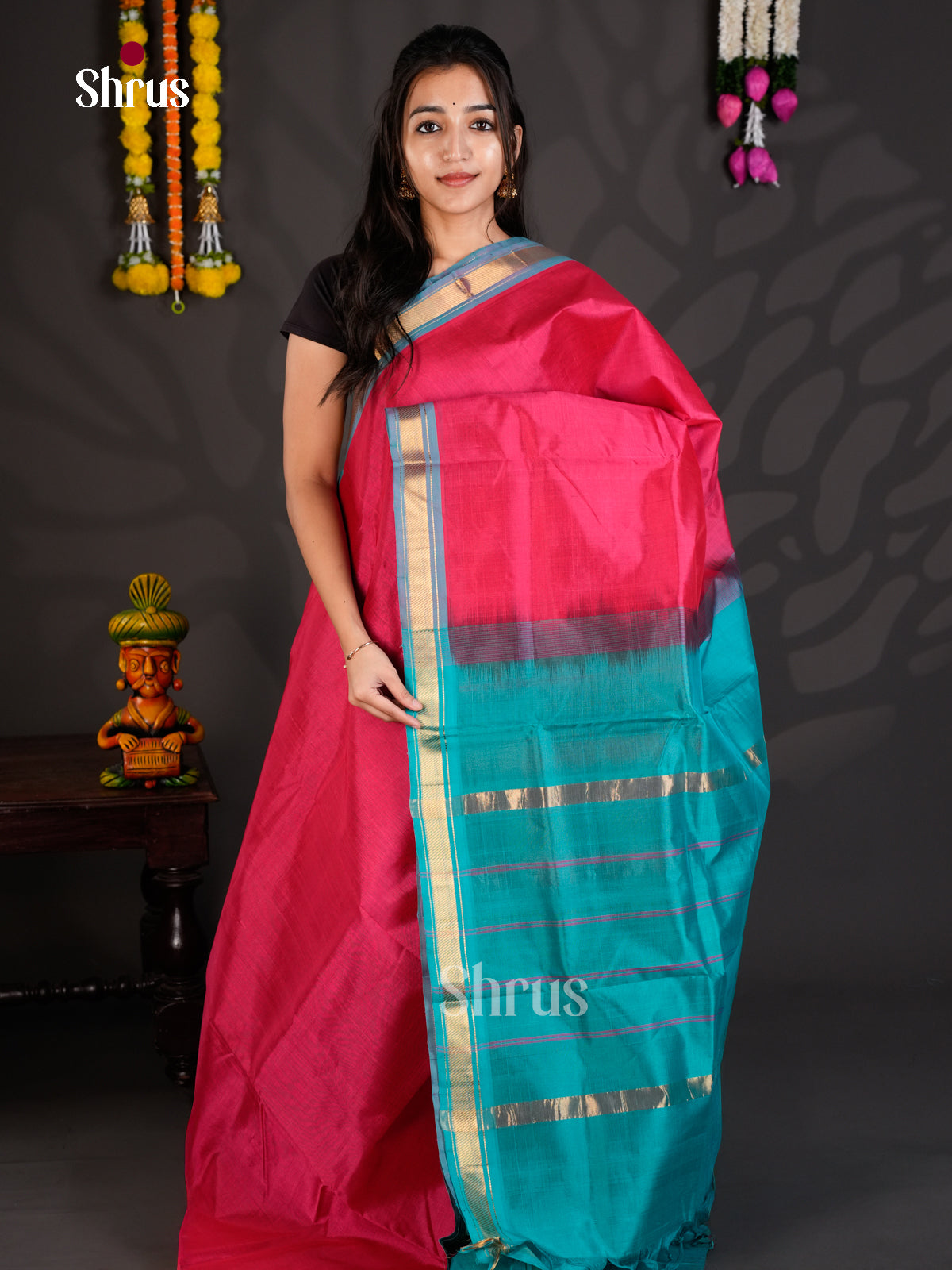 EBS01501 - Silk Cotton - Saree - Shop on Shrus.com
