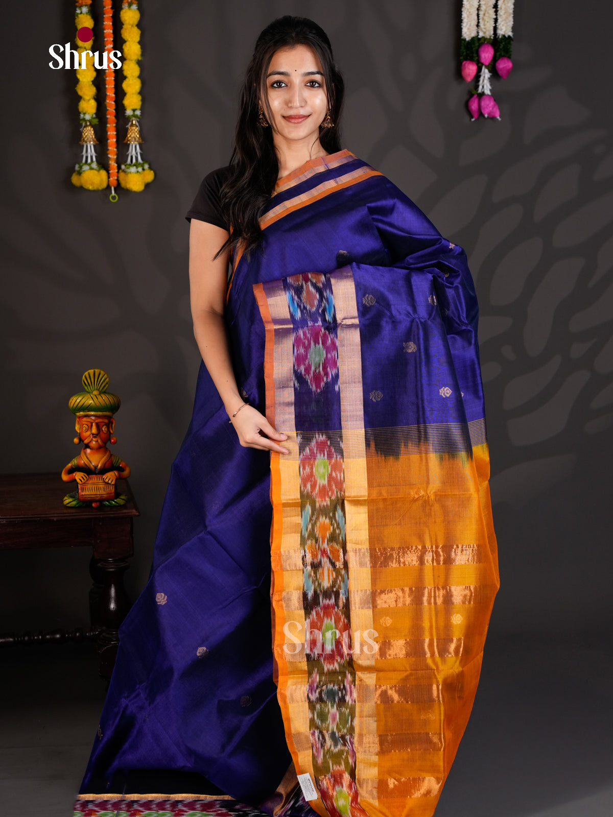 EBS01503 - Silk Cotton - Saree - Shop on Shrus.com