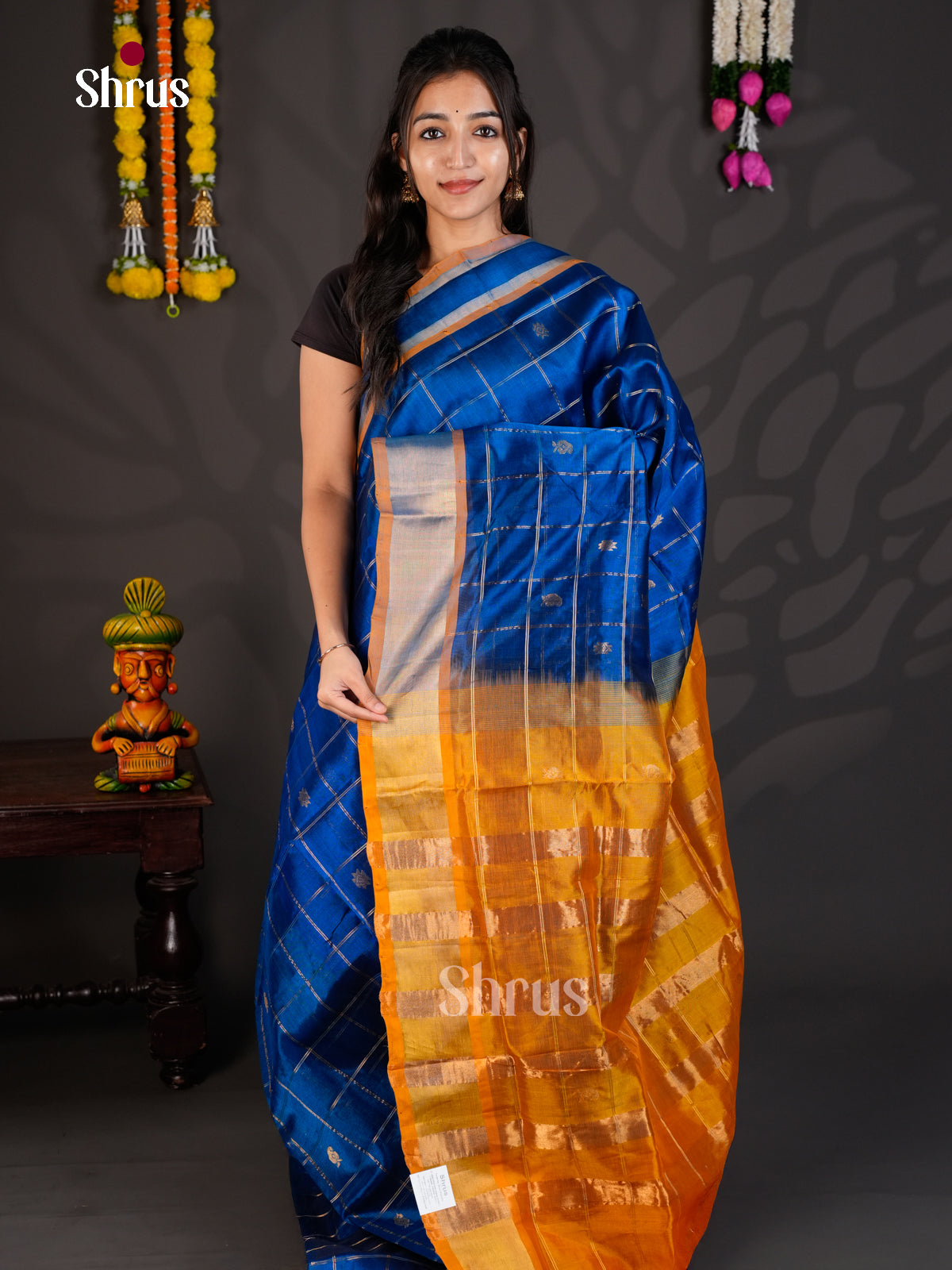 EBS01505 - Silk Cotton - Saree - Shop on Shrus.com
