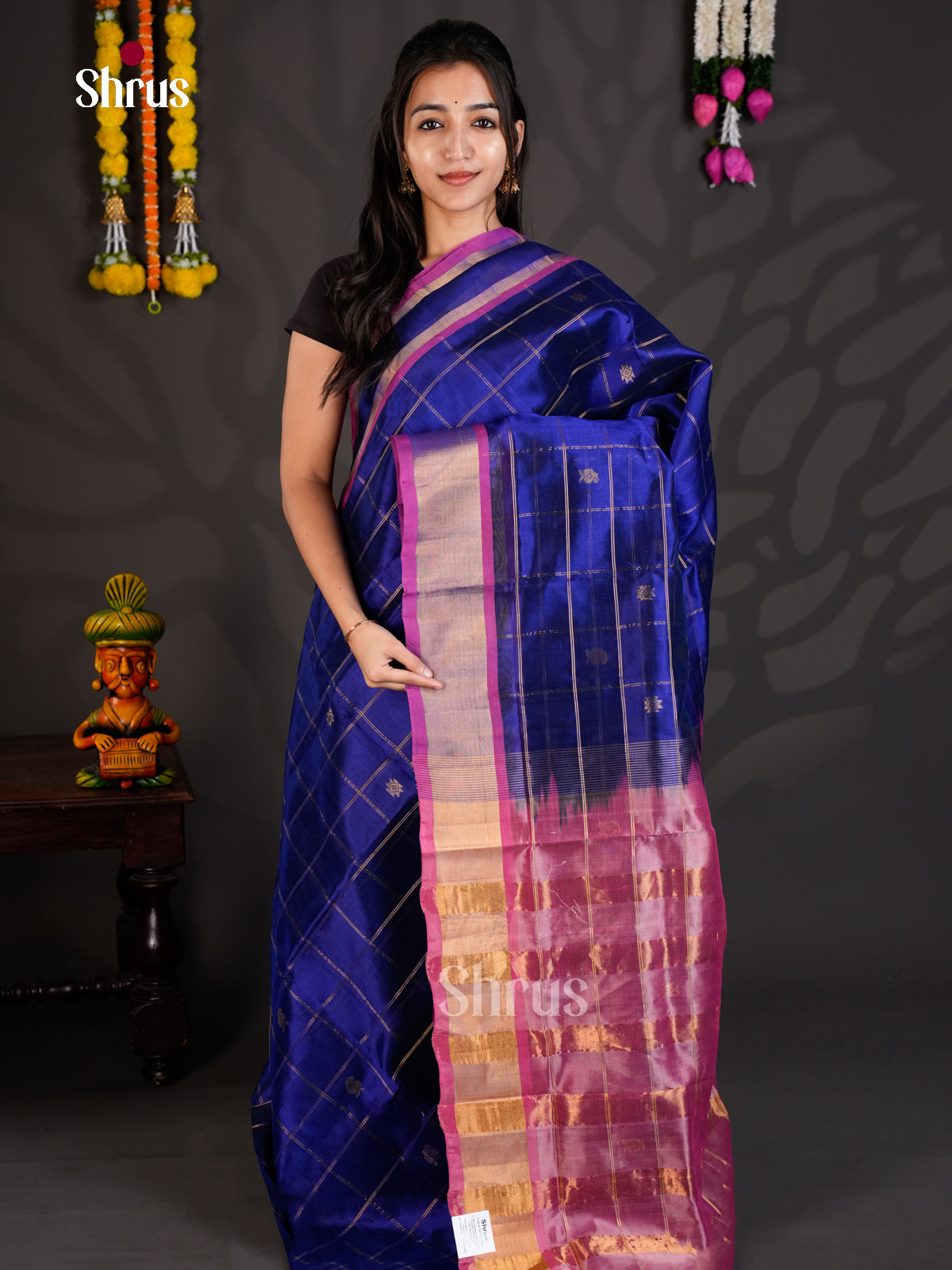 EBS01506 - Silk Cotton - Saree - Shop on Shrus.com