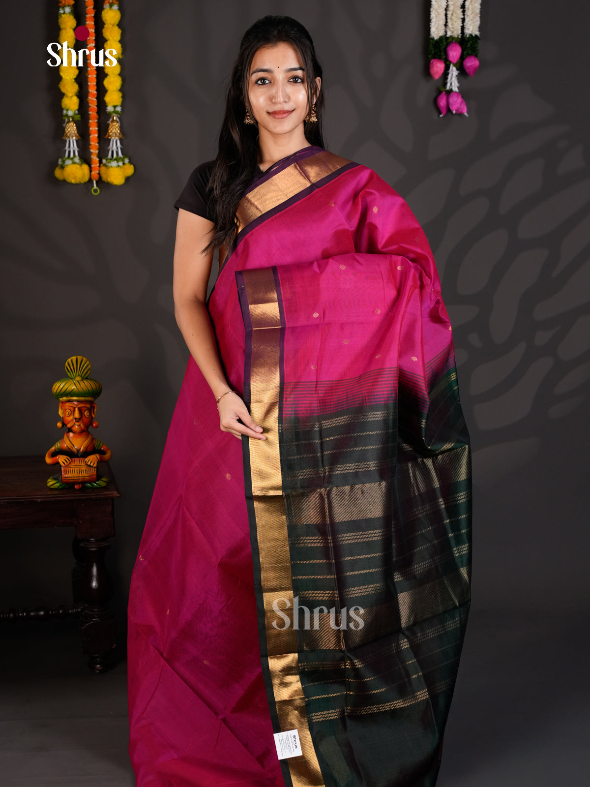 EBS01507 - Silk Cotton - Saree - Shop on Shrus.com