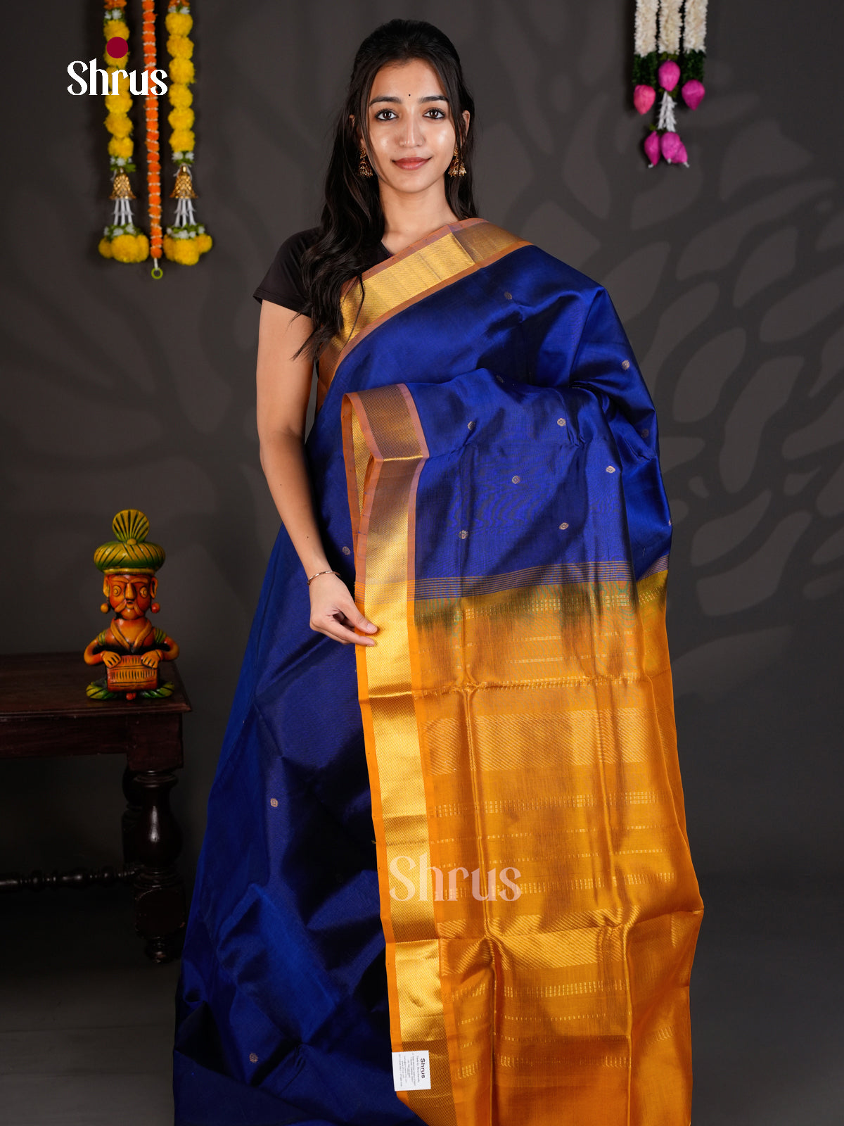 EBS01510 - Silk Cotton - Saree - Shop on Shrus.com