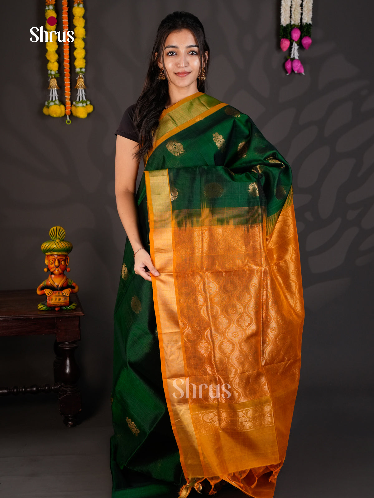 EBS01520 - Silk Cotton - Saree - Shop on Shrus.com