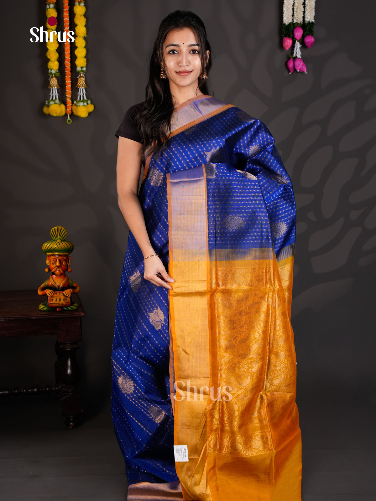 EBS01527 - Silk Cotton - Saree - Shop on Shrus.com