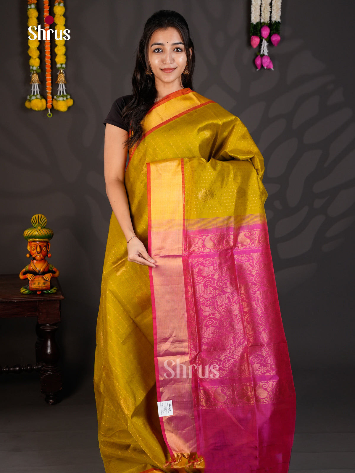 EBS01531 - Silk Cotton - Saree - Shop on Shrus.com