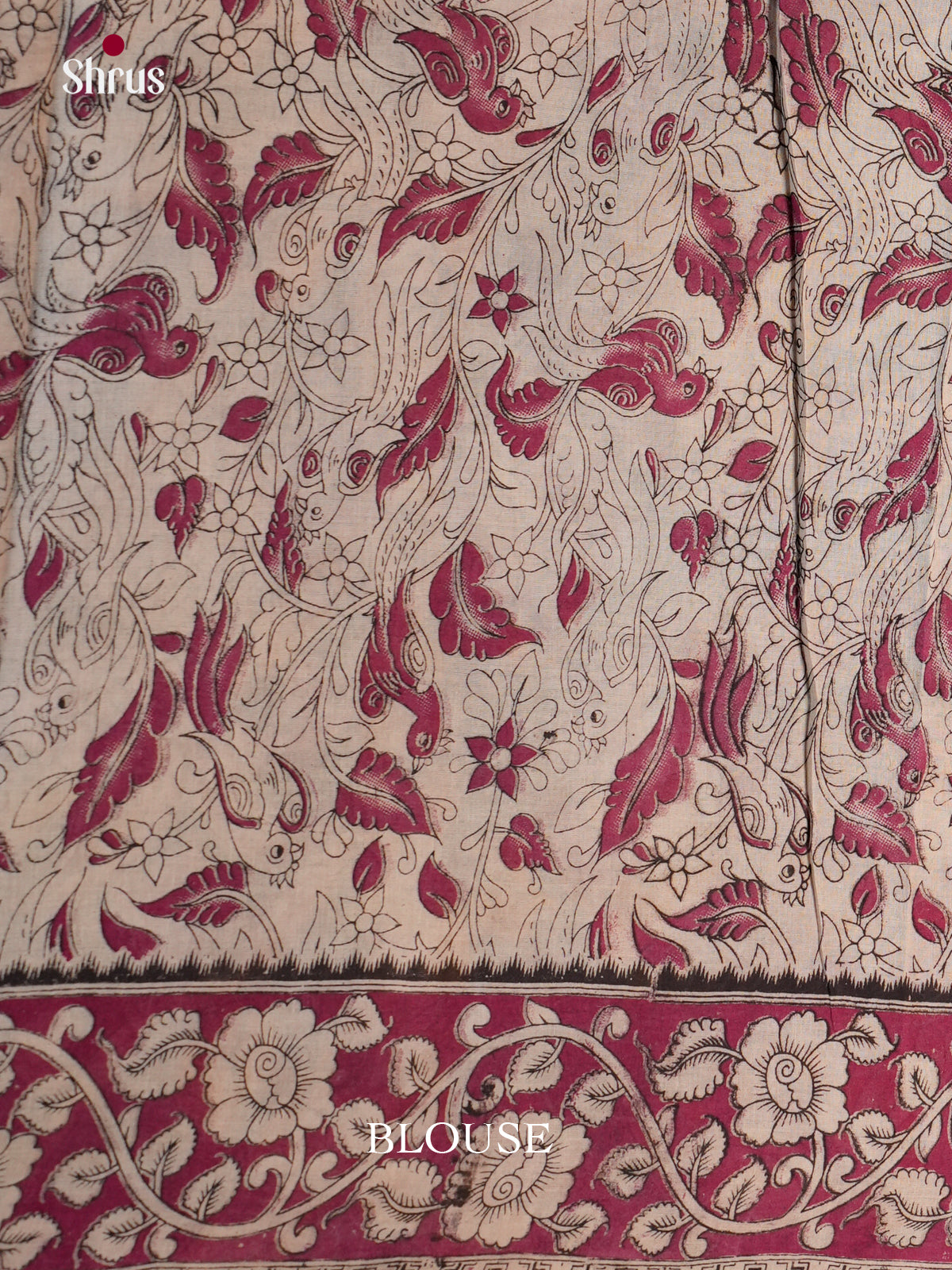 EBS01603 - kalamkari-cotton - Saree - Shop on Shrus.com