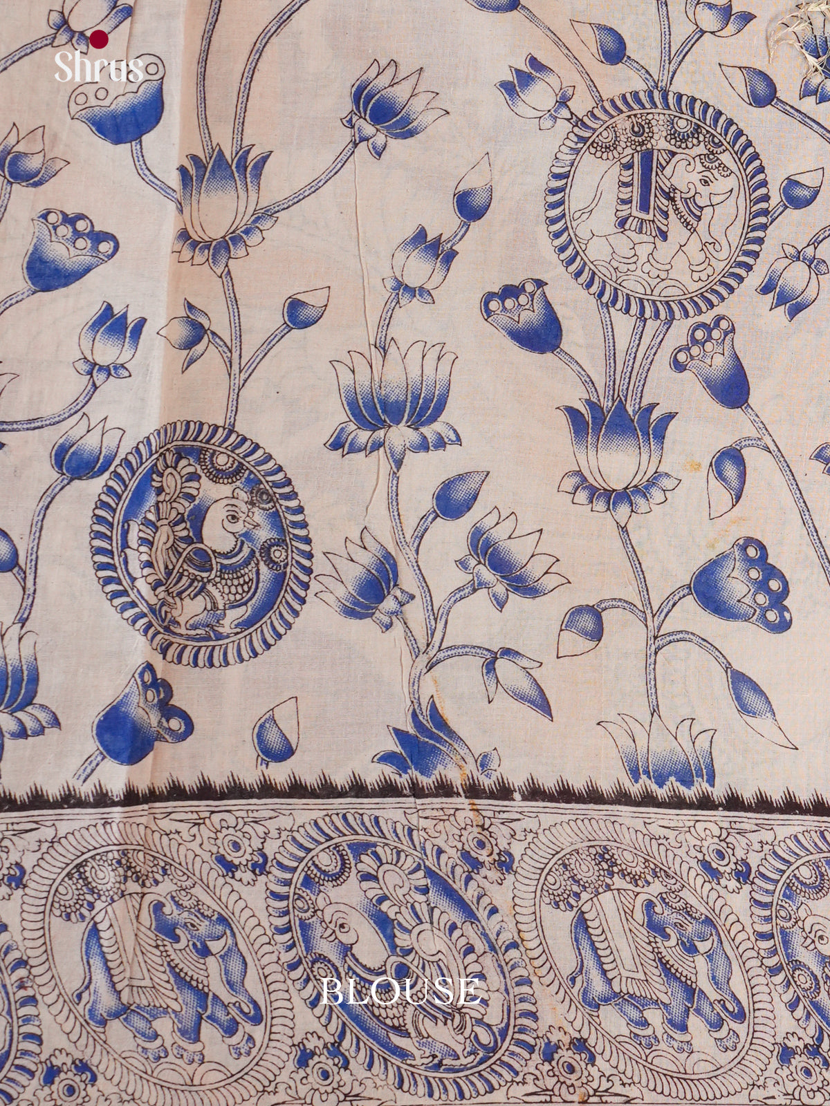EBS01616 - kalamkari-cotton - Saree - Shop on Shrus.com