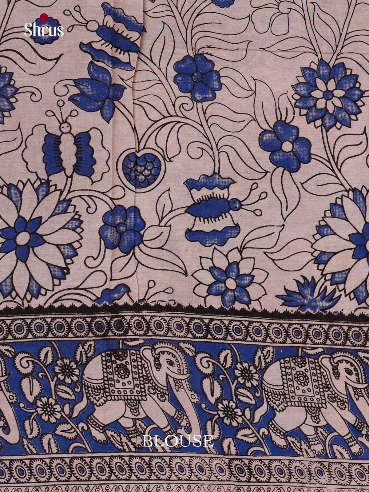 EBS01631 - kalamkari-cotton - Saree - Shop on Shrus.com