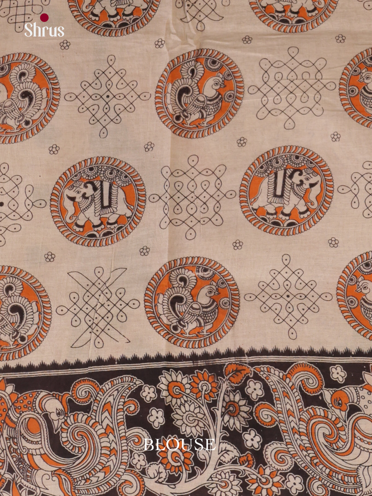 EBS01644 - kalamkari-cotton - Saree - Shop on Shrus.com