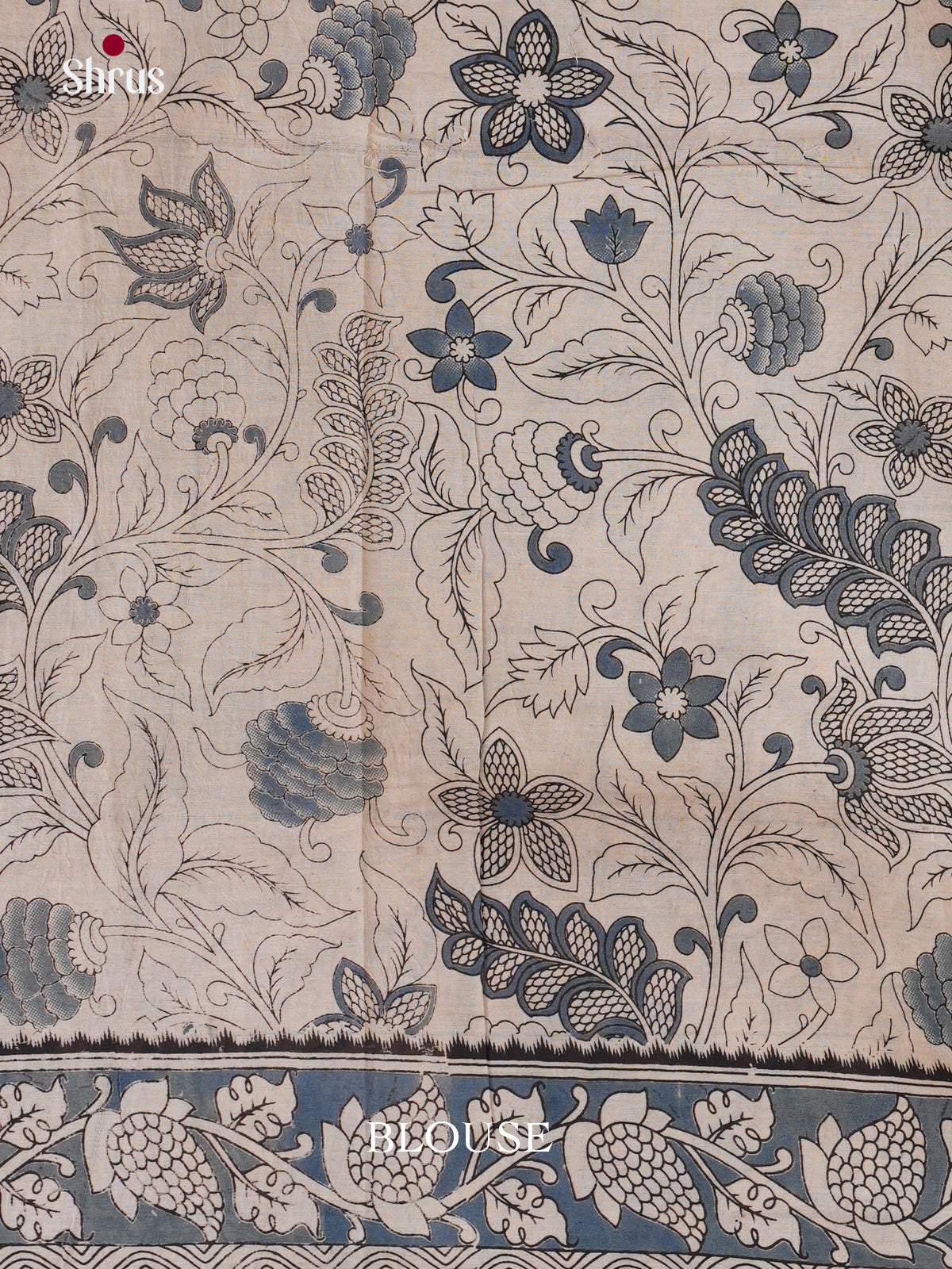 EBS01714 - kalamkari-cotton - Saree - Shop on Shrus.com
