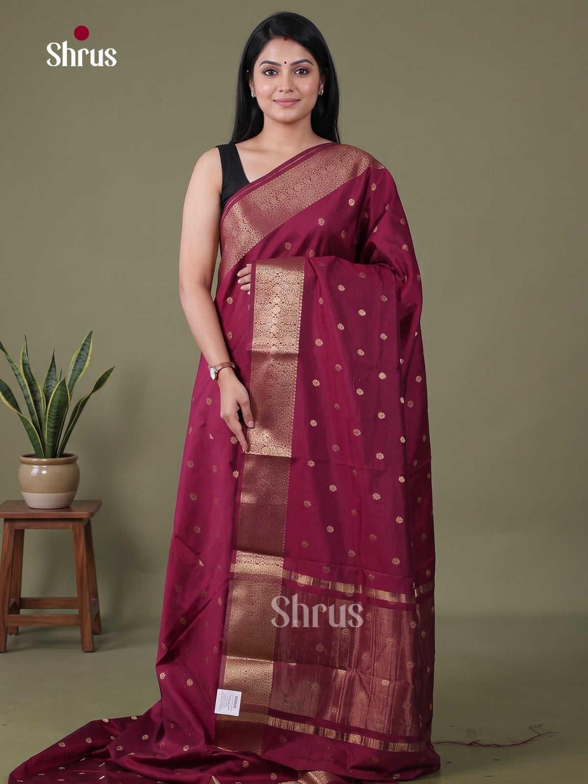 Semi Rawsilk Saree - EBS01742