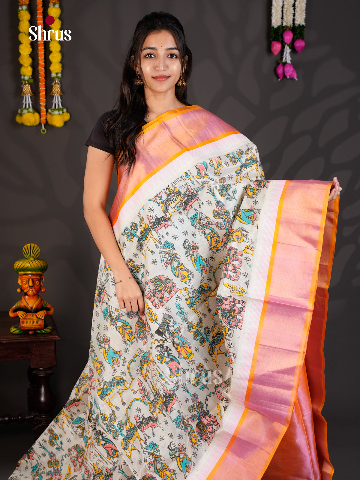 EBS01766 - Hindolam - Saree - Shop on Shrus.com
