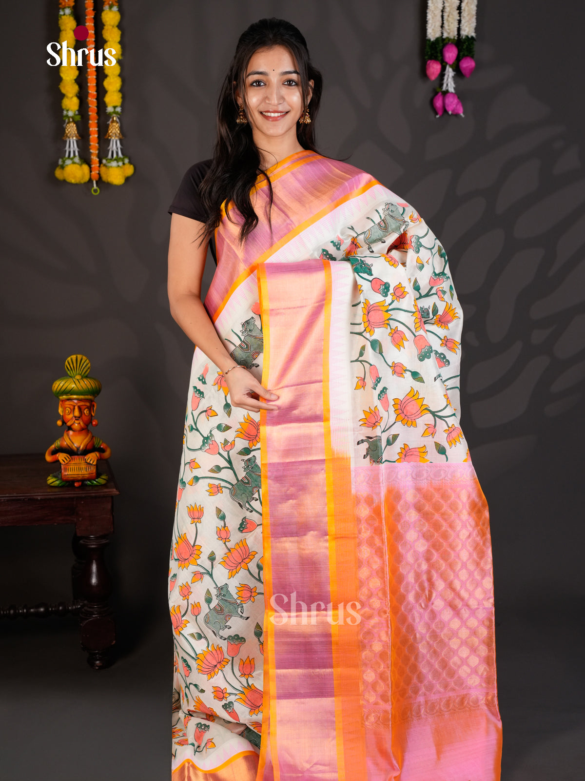 EBS01767 - Hindolam - Saree - Shop on Shrus.com