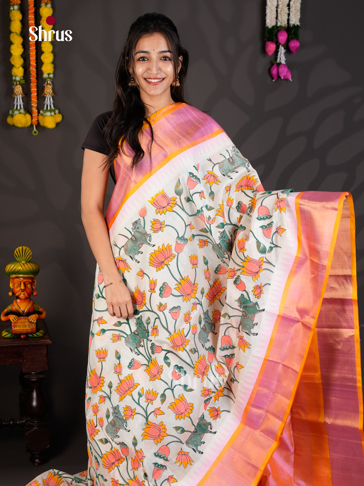 EBS01767 - Hindolam - Saree - Shop on Shrus.com