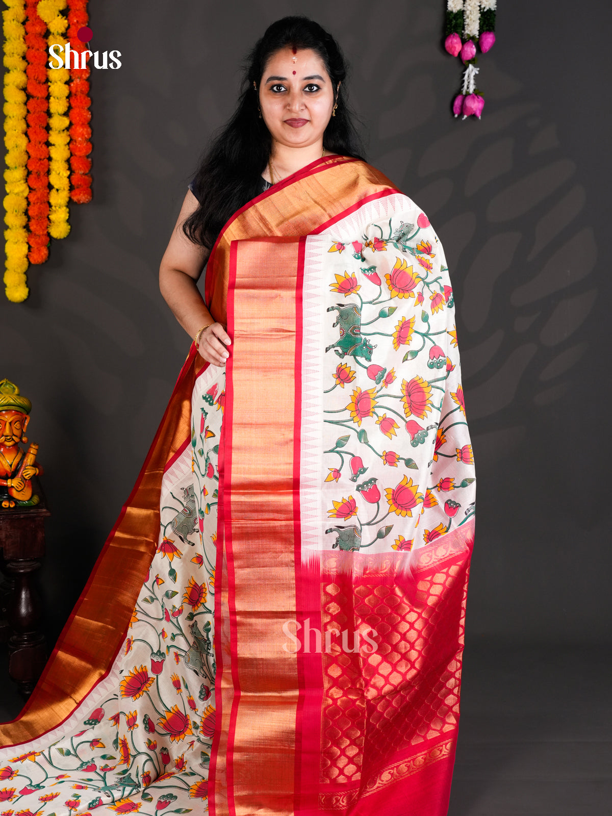 EBS01774 - Hindolam - Saree - Shop on Shrus.com