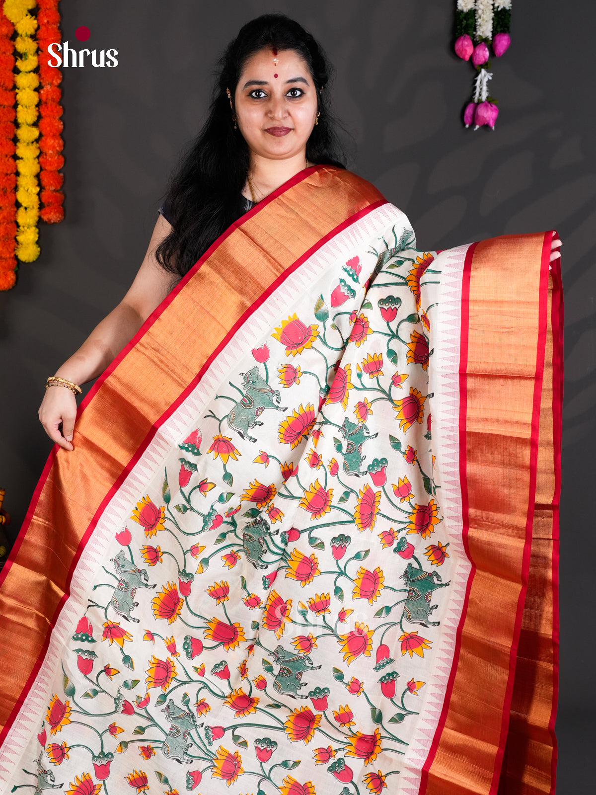 EBS01774 - Hindolam - Saree - Shop on Shrus.com