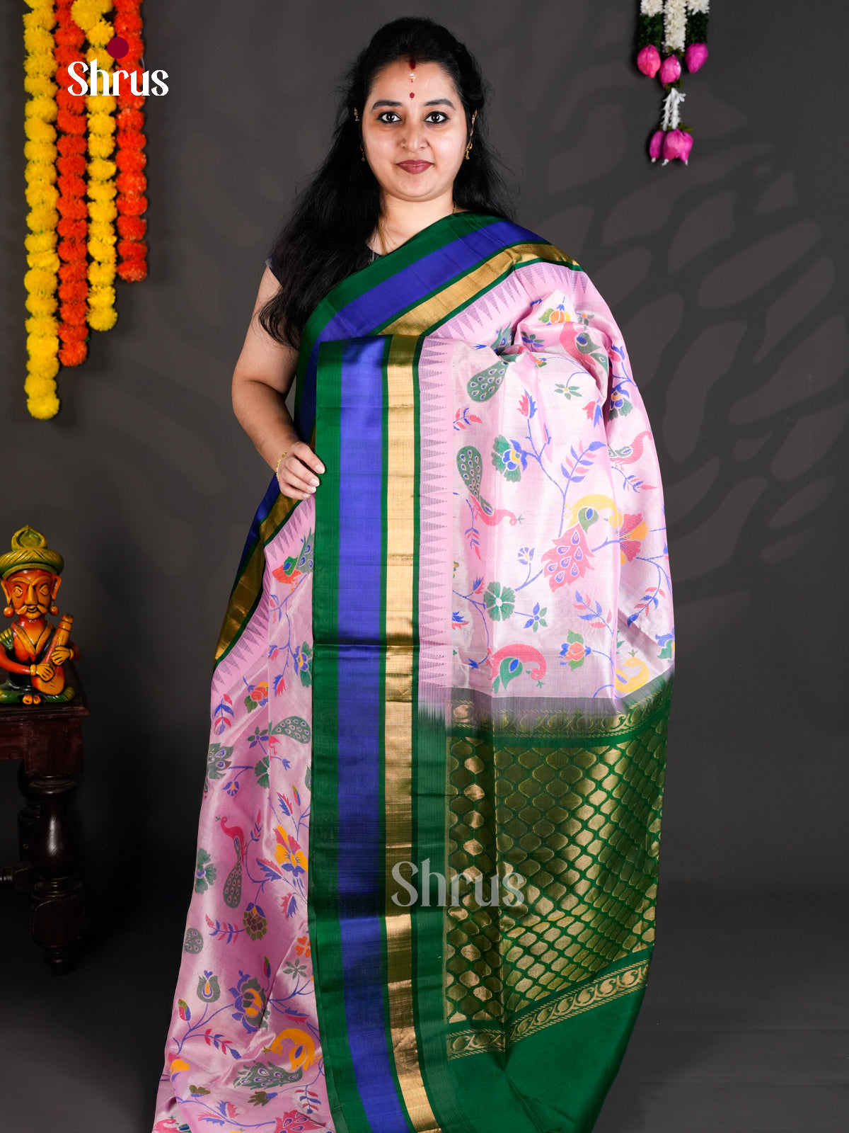 EBS01777 - Hindolam - Saree - Shop on Shrus.com