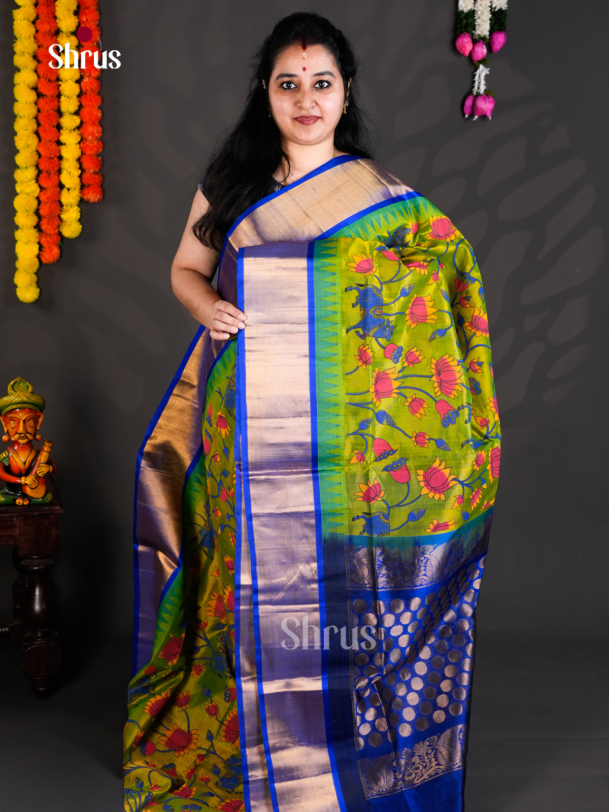 EBS01784 - Hindolam - Saree - Shop on Shrus.com